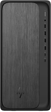 HP OmniDesk M02-0003sl, Desktop, AMD Ryzen 5 8500G, 16GB RAM, 512GB SSD, Scheda Grafica AMD Radeon Integrata, PSU Gold ad Alta Efficienza, Windows 11 Home, Grigio Legno