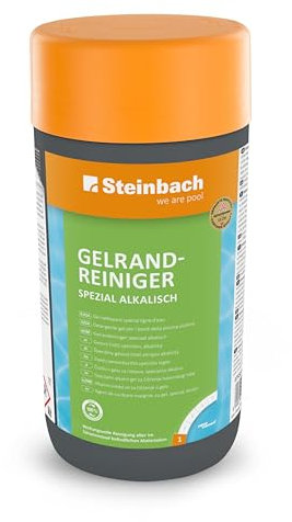 STEINBACH Poolpflege Gelrandreiniger Spezial alkalisch, 1 l, Beckenreiniger, 0755101TD00