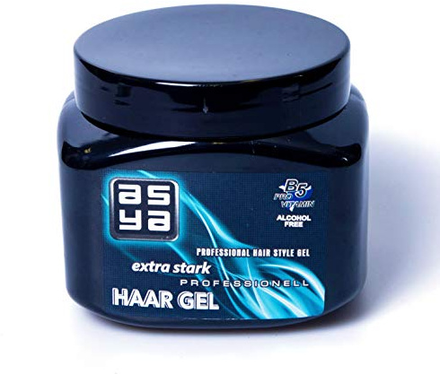 Asya Haargel Extra Stark 500 ml Flexibles Styling langanhaltender natürlicher Glanz
