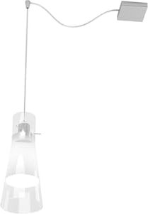 lámpara de Techo De Moderna Una Luz Cristal Cilíndrico borde Transparente cilinder 1078/S1