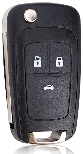 Gehäuse der Fernbedienung für Vauxhall Insignia Astra Meriva Zafira Movano Mokka Adam - Auto Schlüsselgehäuse, Pilot Autoschlüssel (3 Tasten)