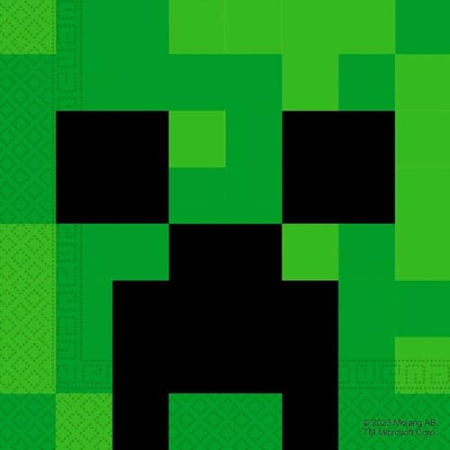 Procos Minecraft Party - Set di 20 tovaglioli