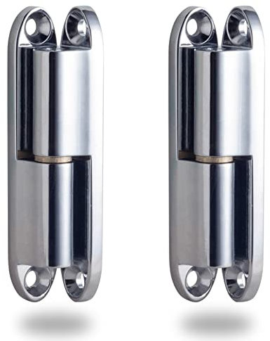 2 nastri da ristrutturazione, ferro zincato, avvitabile, cerniera per porte interne, da avvitare, nastro in acciaio zincato (lunghezza 80 mm)