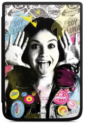 DeinDesign Coque pour liseuse Compatible avec Vivlio Touch HD Plus Etui pour liseuse Protection pour liseuse Soy Luna Disney