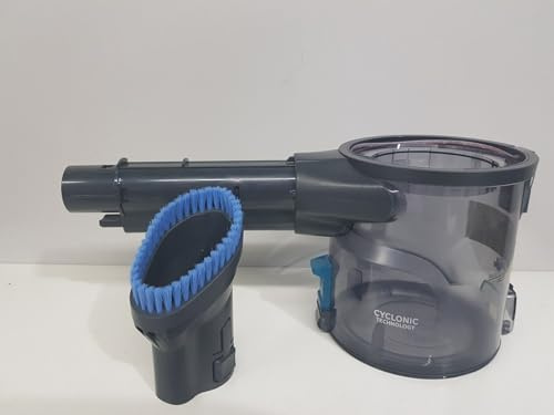 Contenitore completo di spazzola setole azzurre compatibile con i modelli di scopa elettrica Hoover HF100, HF122...…