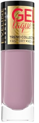 Eveline Cosmetics Gel Laque Vernis à ongles gel n° 215 – Vernis gel longue durée à séchage rapide pour une finition brillante sans UV/LED