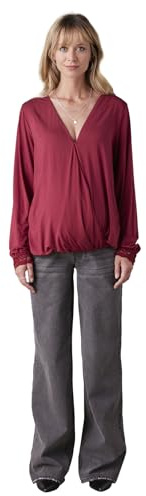 ENVIE DE FRAISE Tee-Shirt Grossesse Effet Blouse croisé Devant