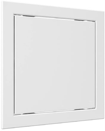 Puerta de inspección 30x30 cm blanca Puerta de revisión ABS plástico Puerta de revisión para mantenimiento Puerta de servicio para inspección y cobertura Puerta de inspección Puerta de acceso 300x300