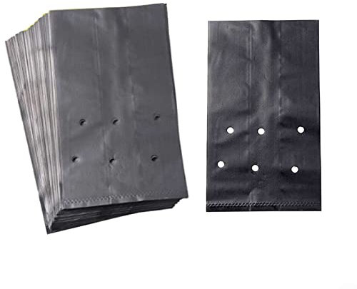 Lot de 100 conteneurs de croissance de plantes pour améliorer votre expérience de jardinage avec des solutions d'arrosage efficaces (17 x 35 cm)