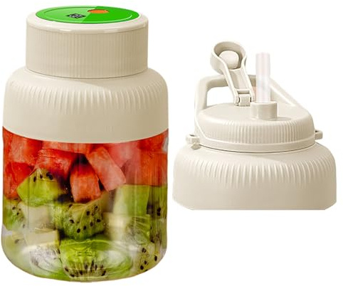 Spremiagrumi Elettrico per Limoni | Mini Spremiagrumi | Estrattore Frutta Elettrico Portatile 130cl Per Casa Riunioni Appartamento Ristorante Campeggio