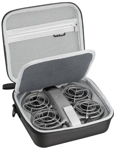 FPVtosky Bolsa para Neo 2, portátil PU bolsa de transporte para DJI Neo 2 Drone Accesorios [solo bolsa]