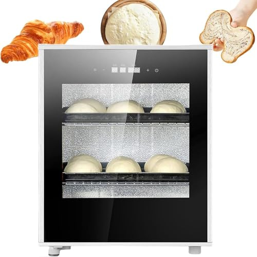 Cella Fermentazione Multiuso 40L, Macchina Lievitazione Cucina con Riscaldamento e Sensore di Temperatura Precisa, Perfetta per Lievito Madre, Yogurt e Panificazione Casalinga 220V