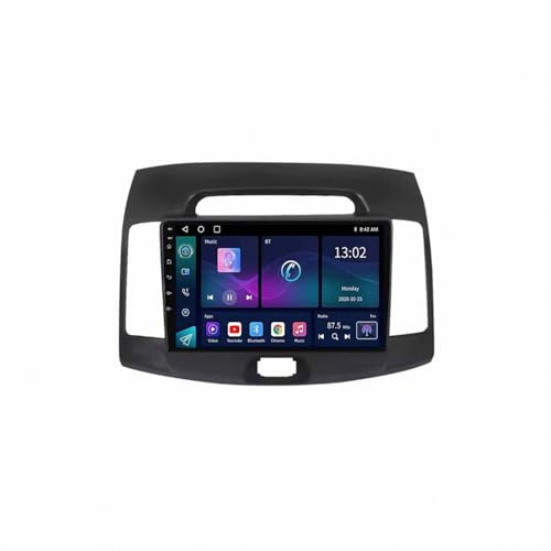 Carplay-Skärm för Hyundai Elantra 2006-2011 Röststyrning, Gps-Navigering, Med Kamera, Dashcam, Wifi, Bluetooth Bilradio Stereo Gps Navi, 4 Kärna 1G＋32G