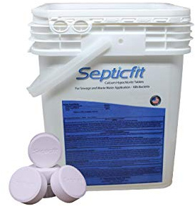 Septicfit Chlorine Tablets 132-Tablet Pail (45.1lb) - NOT for USE in Swimming Pools