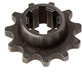 Xuniu 47cc 49cc Moto T8F 8mm 11 14 17 20 Dents pignon Avant pignon chaîne