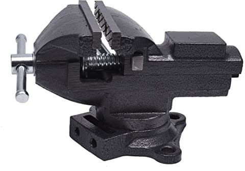 Amtech D3430 85mm (3.3) Swivel vice with Quick Release jaw and Anvil