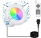 KWODE LED illuminazione subacquea della piscina, 12W RGB illuminazione dimmerabile della piscina della struttura con telecomando, 12V LED riflettore subacqueo IP68 impermeabile con il cavo di 7m