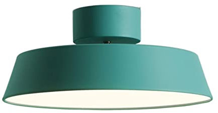 SSBHDM Plafoniera da incasso in ferro battuto dipinto, apparecchi di illuminazione per decorazioni creative nordiche, lampada da soffitto dimmerabile a tre colori a LED, plafoniere per protezione degl