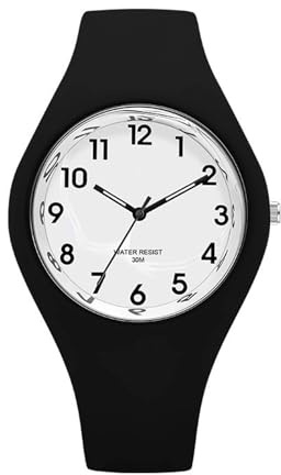 BIEWO Uhren für junge Frauen, Lady Jelly Serie, Sport-Silikonarmband, elektronische Sipmle Krankenschwester, Quarz-Armbanduhr