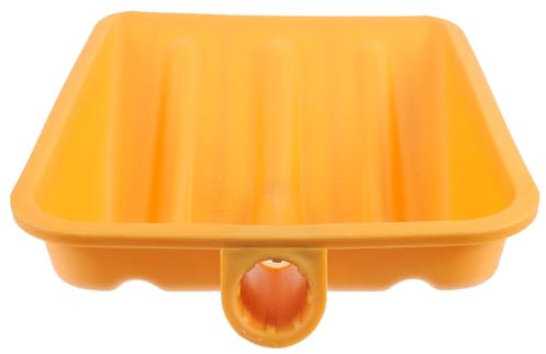 INOOMP Pala in plastica di ricambio, testa pala da neve per rimozione fango, pala per la polvere, pala per cenere, pala per ghiaccio, giardinaggio, pala per carbone