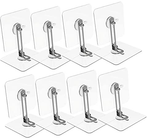 Toyvian 8 STK Aufkleber Zur Befestigung Von Möbeln Baby-Aufkleber Feste Werkzeuge Für Schrankkommode Möbelanker Für Schränke Möbelanker Für Kommode Anti-Kipp- PVC Regal Kabinett