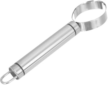 LABRIMP Cucchiaio per Frutta Acciaio Inossidabile Utensile Professionale per Tagliare e Rimuovere La Polpa di Anguria e Meloni Strumento Pratico per Cucina e Feste Facile da Usare e