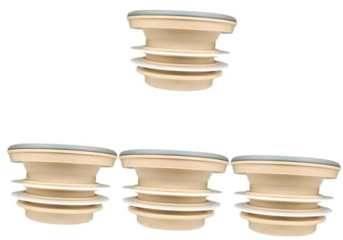 Uonlytech 4stücke Anti-leck Toilettendichtung Dicke Manschette Für Toilettenschüssel Passend Installieren Reinigen Langlebiges Badezimmer-zubehör