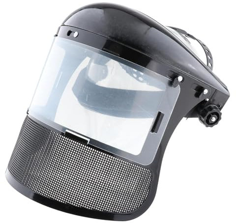 Sharplace Timmer Face Work Equipment o Protezione Della Protezione Faccia Da Falciatrici Maschera per Le Motoseghe di Estrazione Dell'agricoltura, Nero