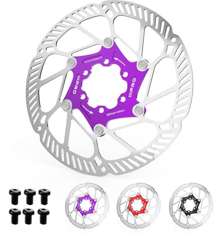 RACEDUEL IIIPRO A2 140/160/180/203mm Floating Bike Disc Brake Rotor 6-Bolt