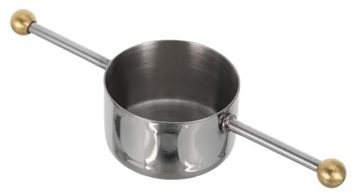 Taza Medidora Inoxidable 30ml Acero de Coctelería y Whisky