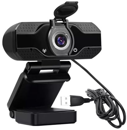 YIXANNX Cámara Web Full HD de 1080P para PC, portátil, vídeo nítido a 30 - Bui Webcam Full HD 1080P Webcam Cámara Web Micrófono