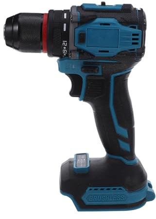 Alipis Taladro Eléctrico Inalámbrico Doble Velocidad, Mini Taladro Portátil de Mano, Herramienta de Reparación del Hogar Recargable para Bricolaje y Proyectos Pequeños