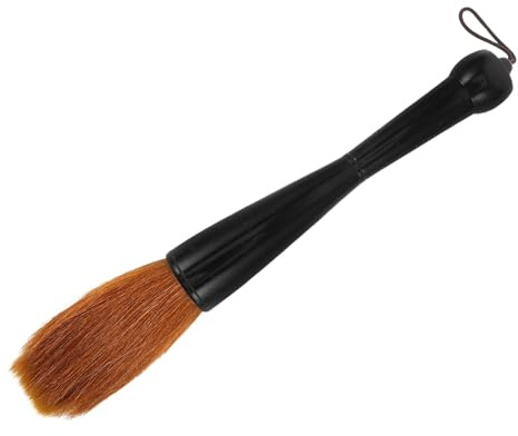 minkissy Pluma de Pincel de Caligrafía Negra para Principiantes y Profesionales Diseño Grande y Punta de 8 Cm para Pintura y Práctica de Caligrafía