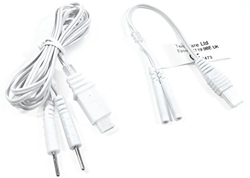 TensCare iTouch Sure och Elise ersättningsladdssats med plastanslutning (berättigad för momsavlastning i Storbritannien)