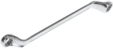 GEDORE red Doppelringschlüssel, SW 18 x 19 mm, L 268 mm, Chrom-Vanadium-Stahl, Silber