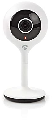 NEDIS Caméra d'intérieur Smartlife Caméra IP Intelligente avec Wi-FI - HD 720p - avec capteur de Mouvement Euro 2.00 m