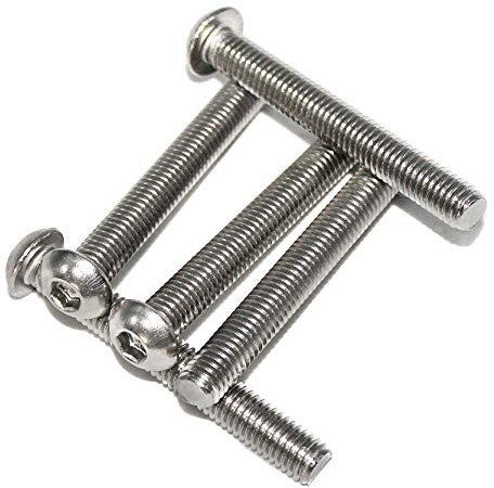 25 Stück M4 x 40 ISO 7380 MASCHINENSCHRAUBE HALBRUNDKOPF ISK, EDELSTAHL A2