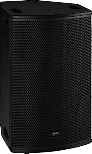 IMG STAGELINE DRIVE-12A Aktive Profi-DSP-Lautsprecherbox mit 2-Kanal-Verstärker, 350 W, schwarz