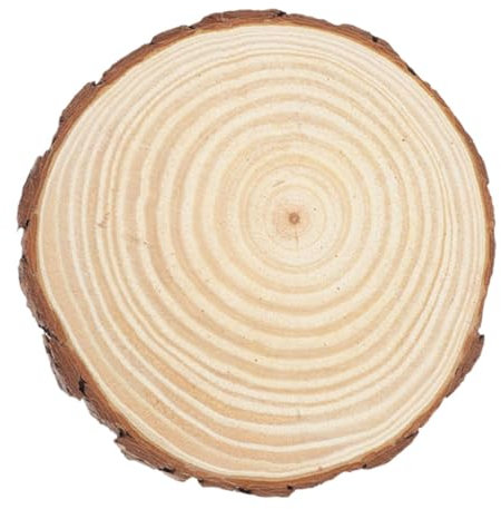 SEWOART Natürliche Holz-trittsteine Gartenweg Holzpflaster Steine Robustes Gartendeko-element Für Außenbereich Vielseitig Als Gehweg Deko Und Diy Garten Holzscheiben