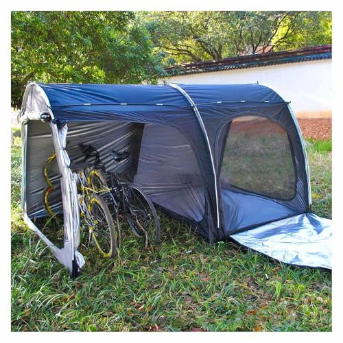 YSMSMZJK Gartenhütte Hängen 2 in 1 Fahrradabdeckung Wasserdicht Vor Wind,Regen,Schnee und Staub Schützen Fahrradbox Fahradgaragenzelt