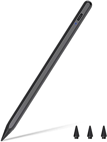 Pencil 2. Generation 10 Min Schnellladung, 2025 Professional Pencil für iPad mit Handfläche Ablehnung & Neigung, Eingabestift Stylus Pen für iPad 6-11, Air 3-5/M2/M3, Mini 5-6, Pro M4