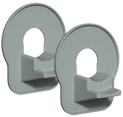 Pool-Rohrhalter – Poolschlauchhalter-Unterstützung | Robuster Pool-Staubsauger-Schlauchhalter, Verhindert Durchhängen, Halterung Für Gartenschlauchaufbewahrung, Montierte Metall-Schlauchhalterung, Whi