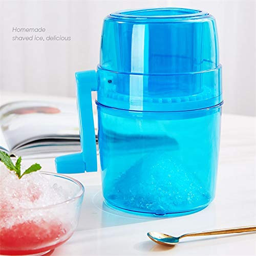 Tritaghiaccio Portatile Manuale, Macchina per Ghiaccio tritato a Mano per Uso Domestico, Macchina per Ghiaccio da Cucina, Macchina per Ghiaccio tritato per Granite