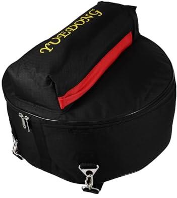 JOINPAYA Sac Noir en Tissu Oxford Épais et Imperméable, Grande Capacité pour Protection D'instrument de Musique Pendant Vos Déplacements