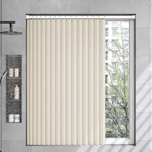 YWQJL Cortina magnética Opaca Estilo acordeón para Puerta de Armario, Plisada, Plegable, Puerta de acordeón, Divisor de habitación, Dormitorio, baño, Sala de Estar(A,120W*180H)