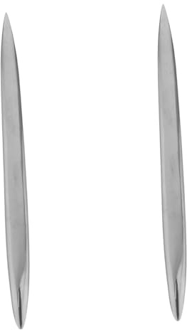 Artibetter 2 Stück Tonskulpturwerkzeug Keramikwerkzeug Modellbau spachtel Gipswerkzeug Embossing ton Werkzeug ton schnitzwerkzeug Wachsschnitzwerkzeug Silver