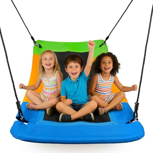 Dripex Kinder Nestschaukel 152 x 80cm XXL Kinderschaukel bis 300KG