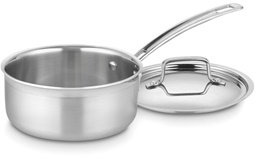 Cuisinart 1,5 Qt Casserole W/Cover-multiclad Pro Mcp1916 N