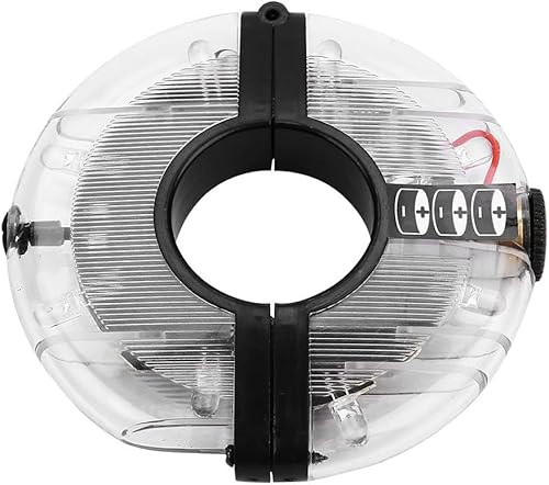 Lumière de Roues de Vélo, 8 LED Roue Lumières étanche LED Moyeu de Roue Lumière Vélo avec 3 Modes Clignotants pour la lumière Décoration Vélo Accessoires