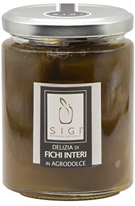 DELIZIA DI FICHI INTERI IN AGRODOLCE VASETTO DI VETRO 220G